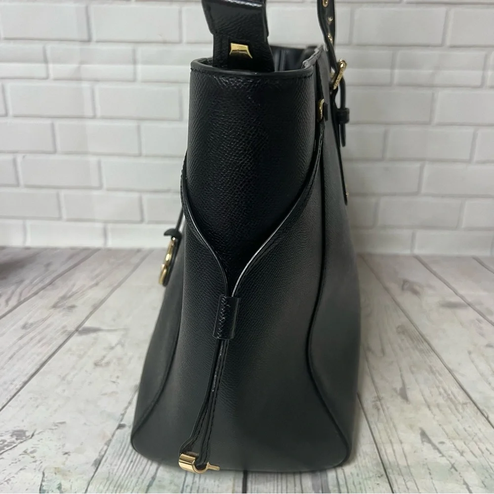 Michael Kors Limited Edition Voyager Love Tote Bag Black Stud Large Purse NWT - Picture 15 of 16